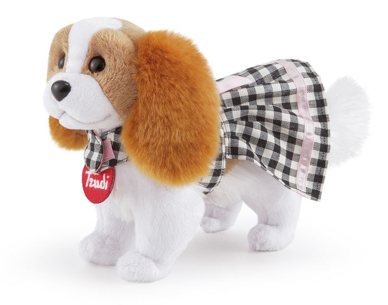 Trudi Cavalier King Charles in a Darling Dress - 22cm