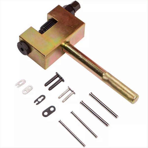 Car Engine Camshaft Timing Chain Rivet Tool Kit Compatible with Universal