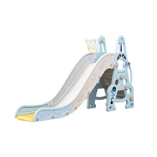 Sky Blue Spaceman Slide for Toddlers 1-2 Years - Green Air