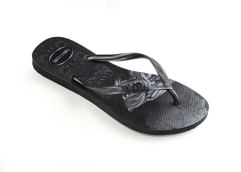 Havaianas Slim Game Of Thrones New Graphite / Graphite Metallic