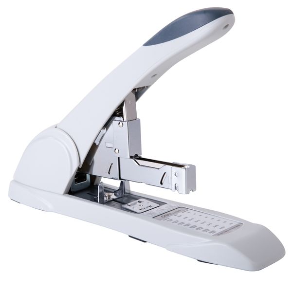 Deli Heavy Duty Metal Stapler 210 Sheets 23/6 &amp; 23/24 Grey