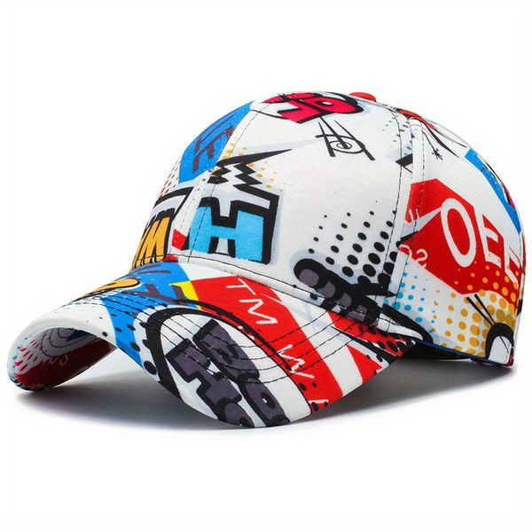 Cartoon Camouflage Hip-Hop Hat Street Dance Cap Outdoor Baseball Hat