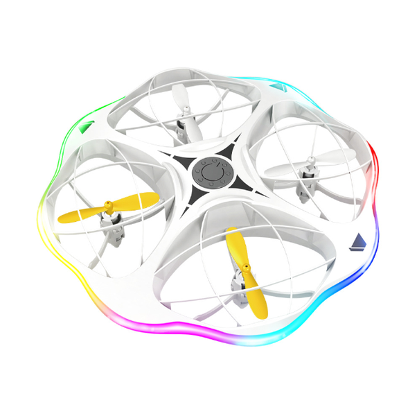 Mini Drone, 3 Batteries, Dual Flight Modes, Colorful LED Lights