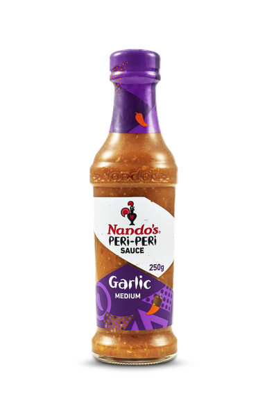 Nando's Garlic Peri-Peri Medium Sauce 250g