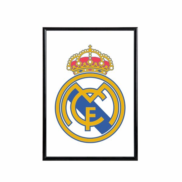 Real Madrid Logo Poster - A1