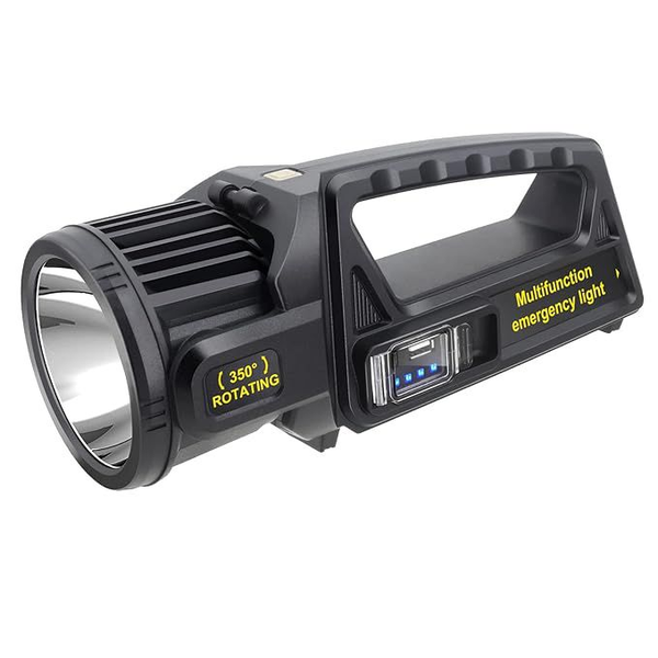 TEN-TECH Emergency Rechargeable LED Solar Flashlight