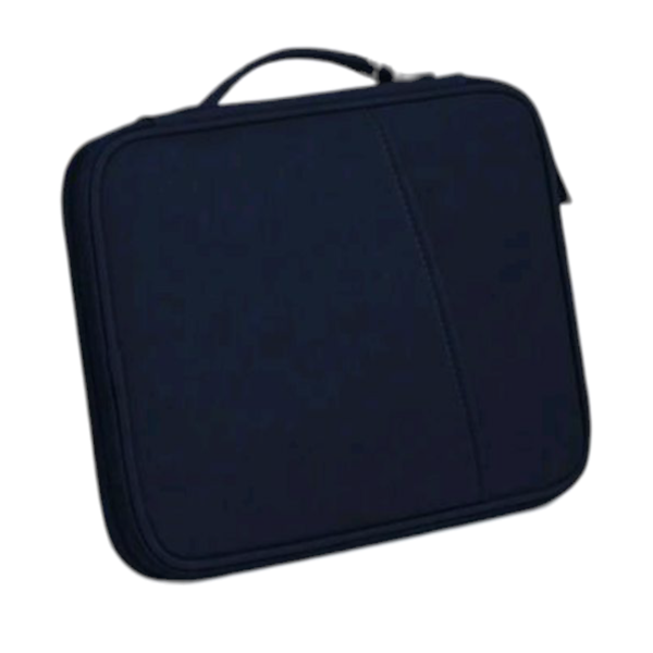 Waterproof Tablet Organizer Bag, Navy Blue, 11-13 Inches