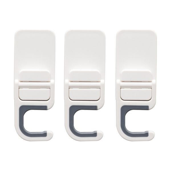 Home 3 Piece Tool Organiser Self Adhesive Bathroom Accessory Wall Mount