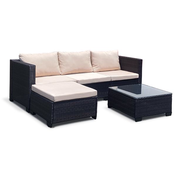 3PC Orlando Outdoor Rattan Patio Set