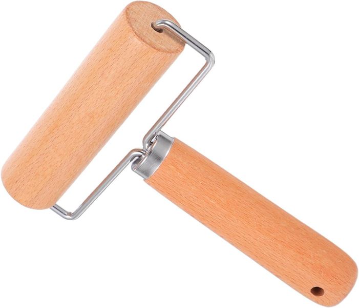 Wooden Dough Roller Beech Wood Rolling Pin Baking Pastry