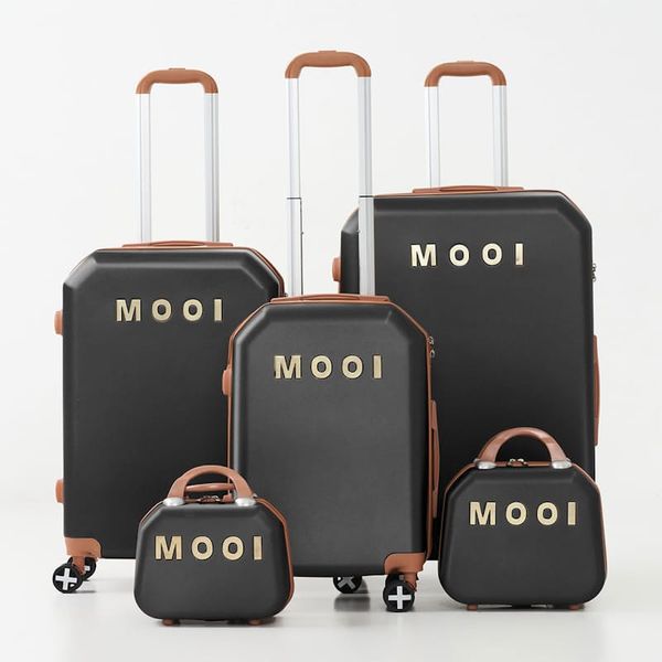 Luxury Style 5-Pieces Travel Luggage Suitcase Set