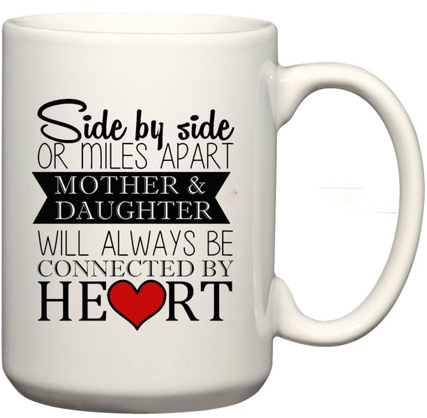 Side By Side Mother &amp; Daughter Coffee Mug