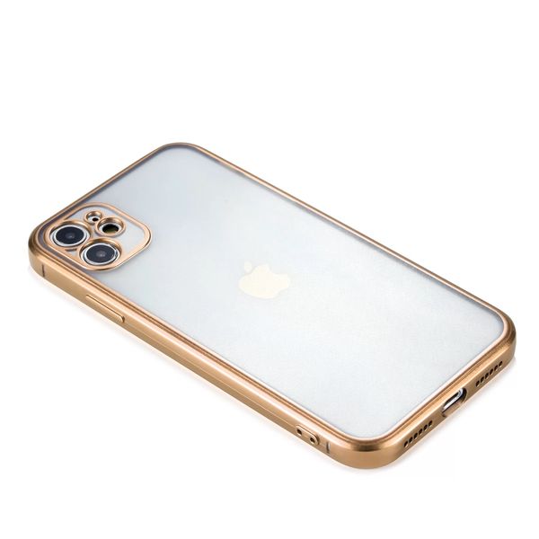 Gold side colour hard TPU for iPhone 12 / 12 Pro /12 ProMax