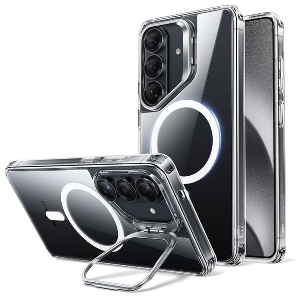 ESR Case with Stand Compatible with Galaxy S26/Plus Hybrid MagSafe Cover