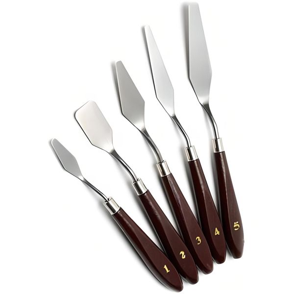 5PCS Palette Knife Set - Versatile for All Artistic Endeavors