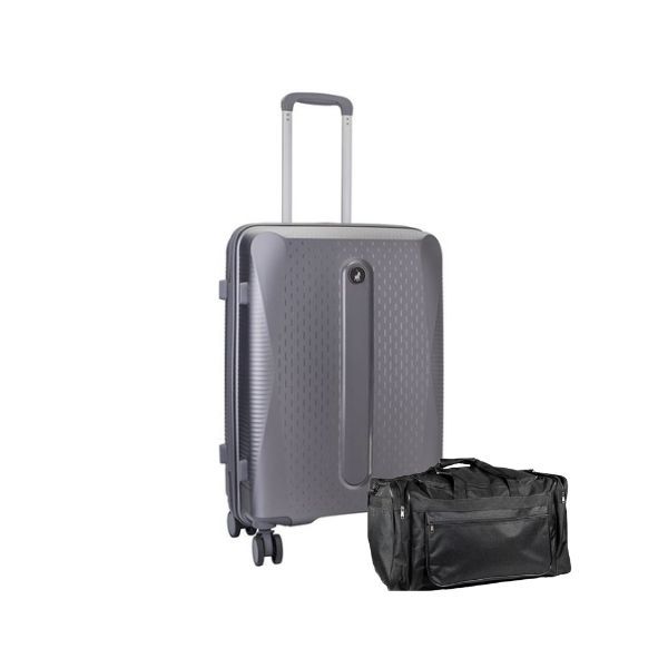 Polo Stellar 66cm Medium Luggage Trolley Bag+ Free Fold Up Duffle