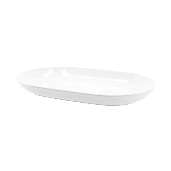 White Oval Serving Platter 36.5cm