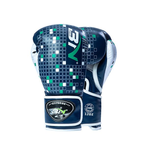 Professional Boxing Gloves, Breathable Grip Bar &amp; Wide Hook and Loop