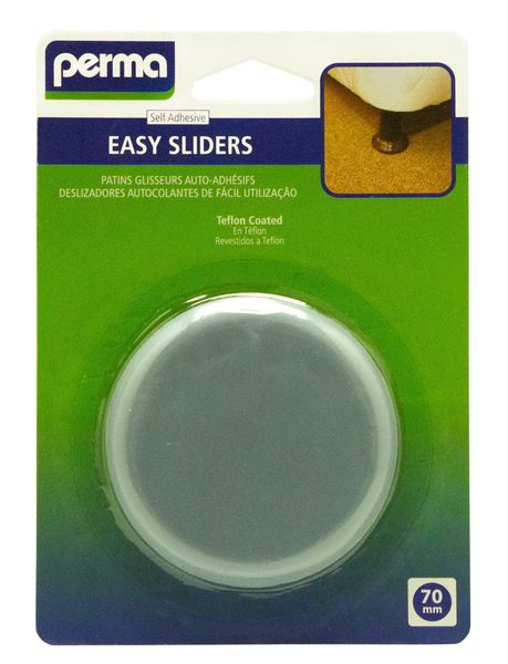 Perma Adhesive Easy Sliders Round - 1 x 70mm