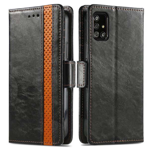 Leather Case Compatible With Samsung Galaxy A51 5G Flip Wallet Cover
