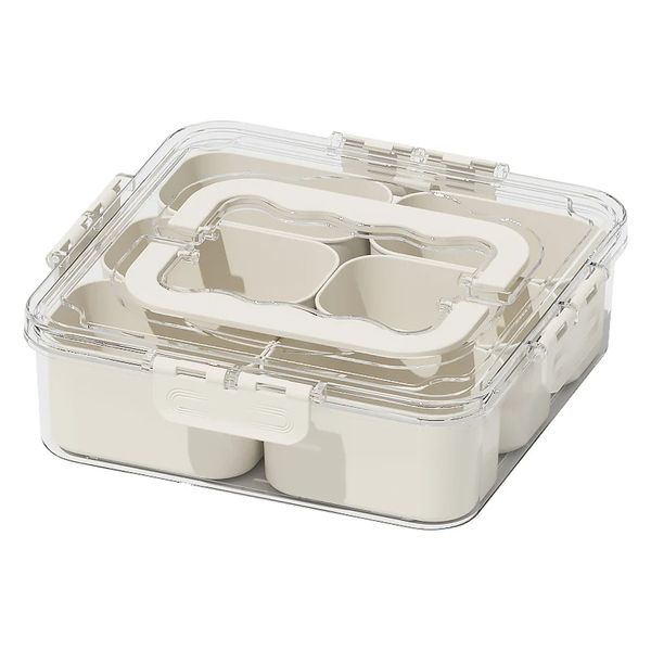 6 Compartments Food Storage Container