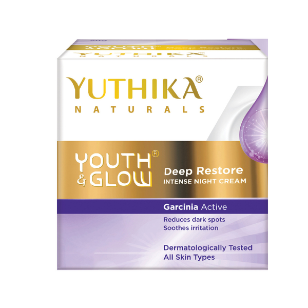 Yuthika Naturals Youth &amp; Glow Deep Restore Intense Night Cream -25gm