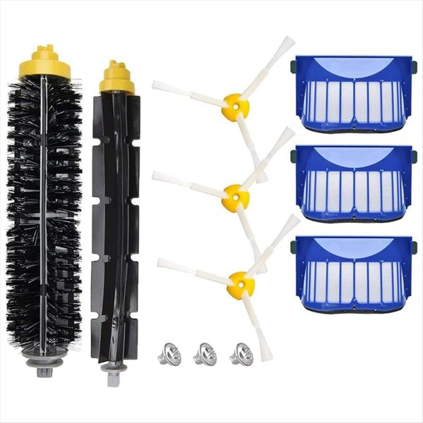 For Vacuum Cleaner Main Side Brush Filter Mop Rag Parts