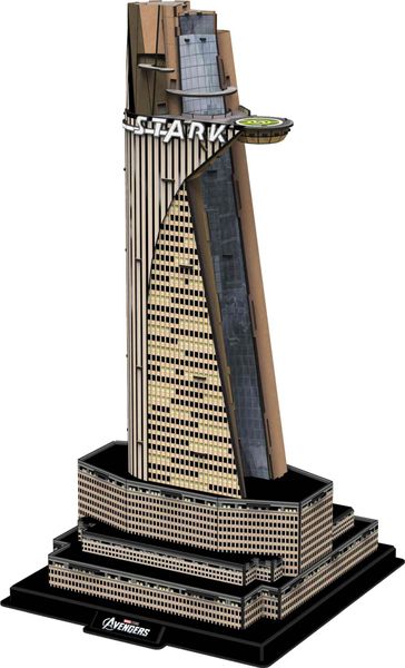 4D Marvel Stark Tower 67cm/50cm Tall 3D Puzzle
