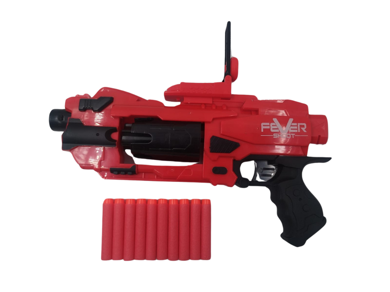 Semi-automatic - Battery Operated - 6 Barrel Foam Blaster