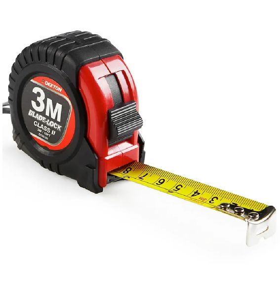 Dekton 3m X 19mm hard case tape measure