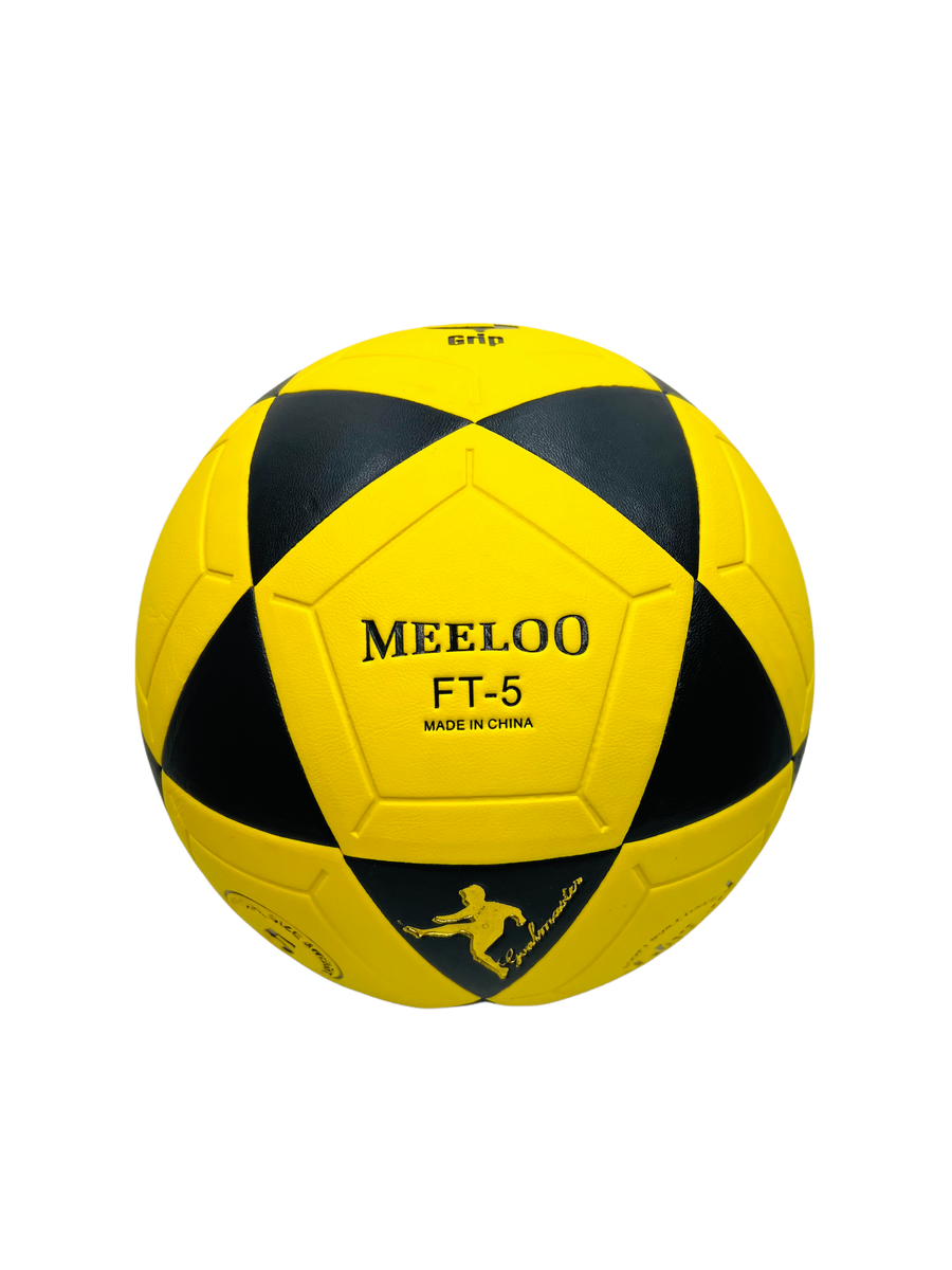 Grip Meeloo Hard Ground Soccer Ball Size 5 (YellowBlack) Buy Online