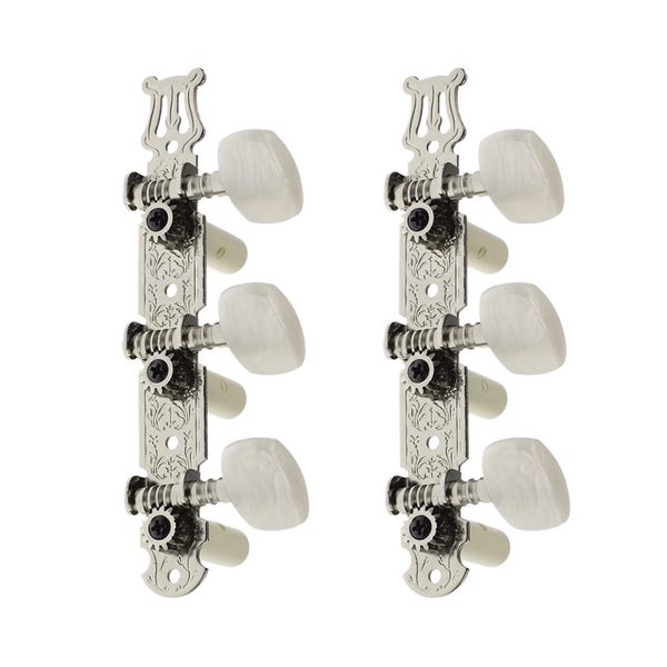 Alice 18CP Nickel-Plated Machine Head Set