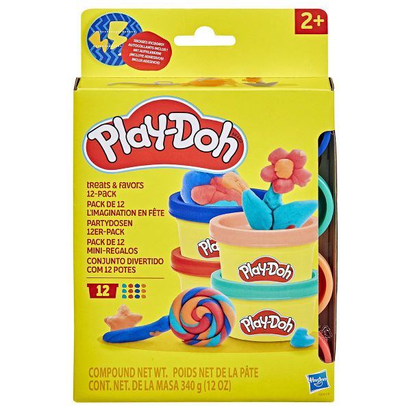 Play-Doh Treats and Favors - 12 Pack