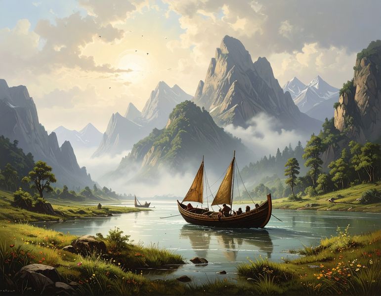 Canvas Ready To Hang Contemporary Wall Art Home image