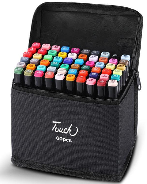 Touch Double Headed Oil Based Art Marker Set of 60, Shop Today. Get it  Tomorrow!