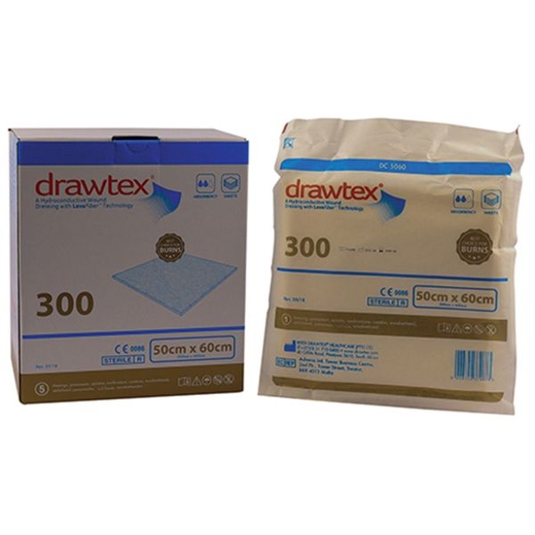 Drawtex 60x50cm Wound Dressing 5's
