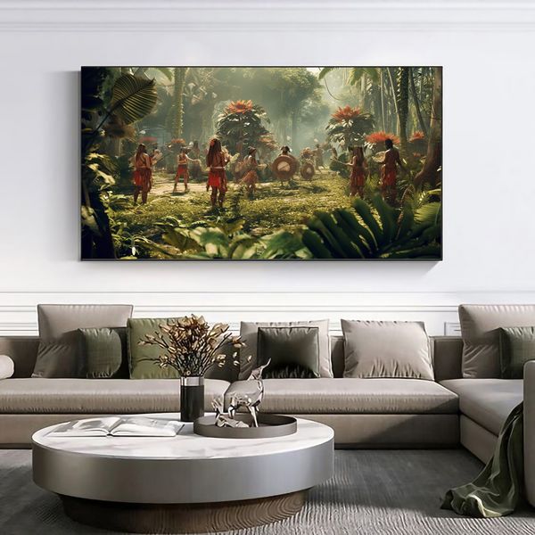 Canvas Wall Decor - Jungle Groove - 0363