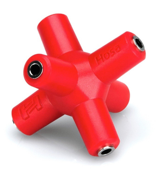 Hosa Knucklebone Adapter 3.5mm X6