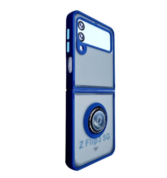 Magnetic Ring Holder Protective Case for Samsung Z Flip 3 5G