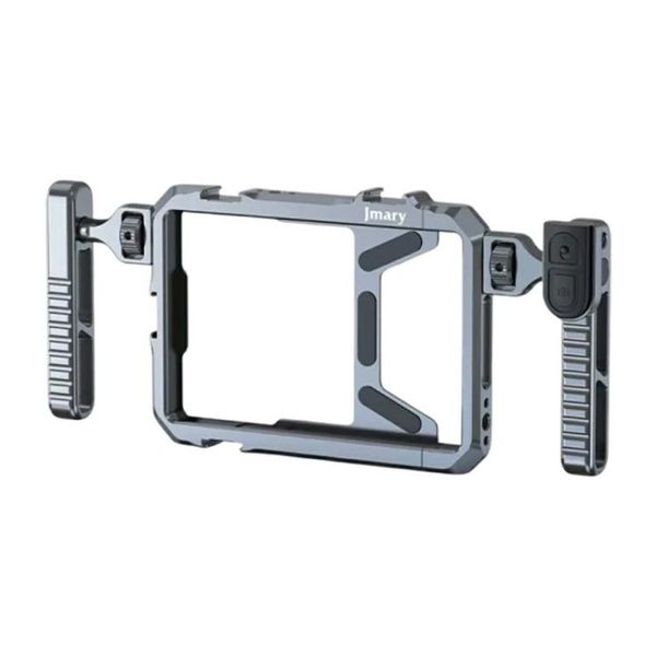 MS-98 Video Rig Kit - Aluminum Smartphone Cage with Dual Handles &amp; Remote