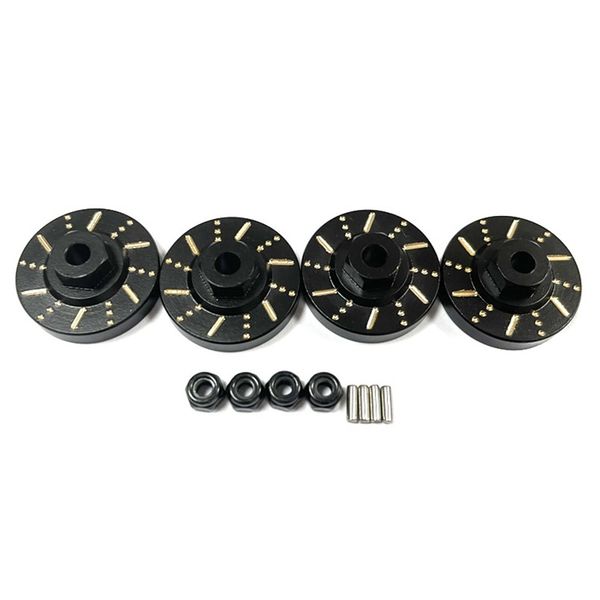 Wheel Hex Adapter Axle Counterweight Brake Disc Rc Car Black