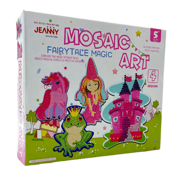 Mosaic Art Fairy Tale Magic Craft Set For Kids Jeanny