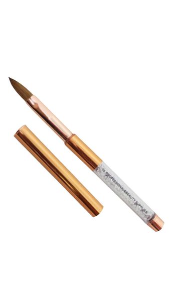 Kolinsky Brush #12 Rose Gold