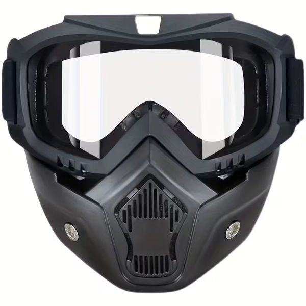 Detachable Dual-Use Anti Fog Mask