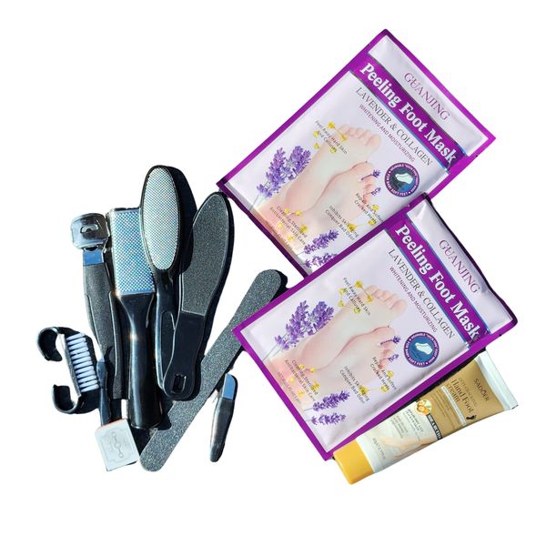 Guanjing Peeling Foot Mask - (40g)