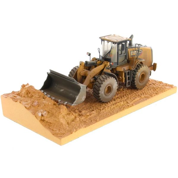 Diecast Masters 1/50 CAT 966M Weathered Medium Wheel Loader Diecast Model