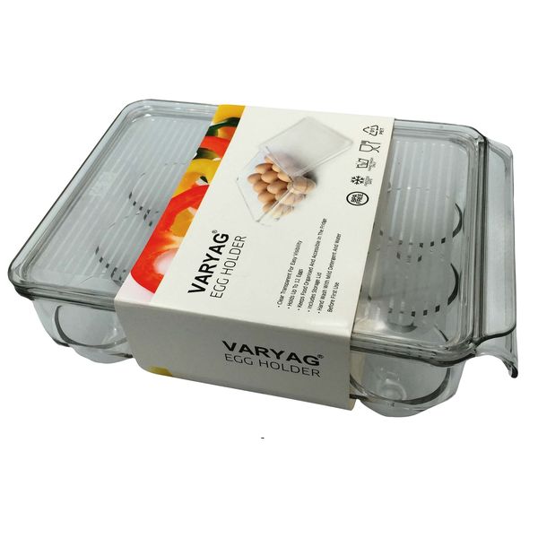 FI - Covered Egg Holder 12 Egg Tray
