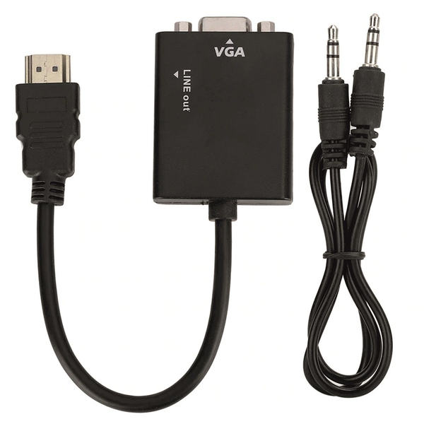 HD Conversion Cable with VGA and Audio Output