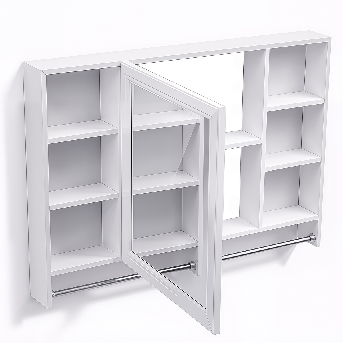 Cabinet With Mirror Wall Mounted Bathroom Storage Cabinet Toilet Storage