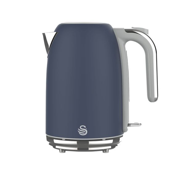 Swan Retro Oceanic Blue Stainless Steel 1,7 Litre Cordless Kettle